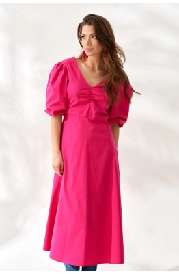Платье ELLETTO LIFE 1071 фуксия  Платье ELLETTO LIFE 1071 фуксия