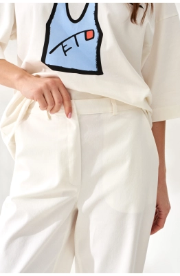 Брюки ELLETTO LIFE 2331 молочный 