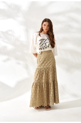 Юбка ELLETTO LIFE 2345 олива  Юбка ELLETTO LIFE 2345 олива