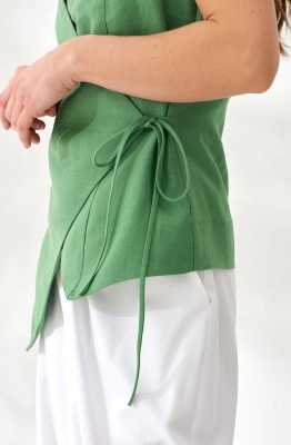 Жилет ELLETTO LIFE 3828 зеленый  Жилет ELLETTO LIFE 3828 зеленый