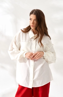 Блуза ELLETTO LIFE 3849 молочный  Блуза ELLETTO LIFE 3849 молочный