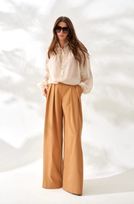 Блуза ELLETTO LIFE 3856 бежевый  Блуза ELLETTO LIFE 3856 бежевый