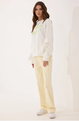 Брюки Lyushe 4055 банан  Брюки Lyushe 4055 банан