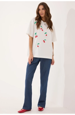 Брюки Lyushe 4055 синий  Брюки Lyushe 4055 синий