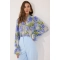 Блуза Lyushe 4063 синий 