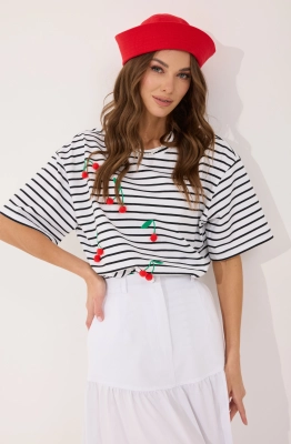 Джемпер Lyushe 4070 полоска  Джемпер Lyushe 4070 полоска