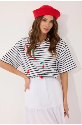 Джемпер Lyushe 4070 полоска 