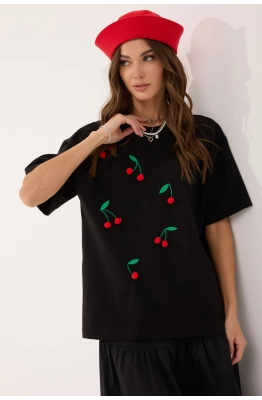 Джемпер Lyushe 4070 черный  Джемпер Lyushe 4070 черный