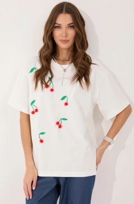 Джемпер Lyushe 4070 молоко  Джемпер Lyushe 4070 молоко