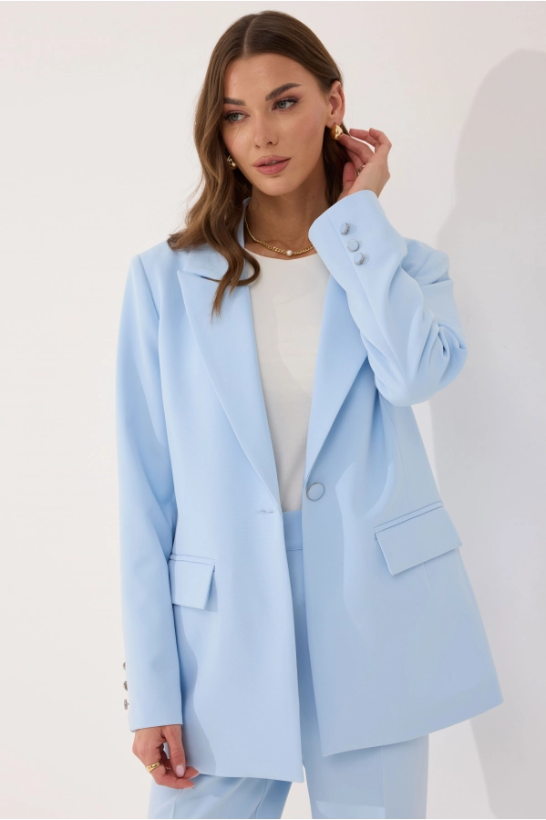 Костюм Lyushe 4074 голубой Костюм Lyushe 4074 голубой