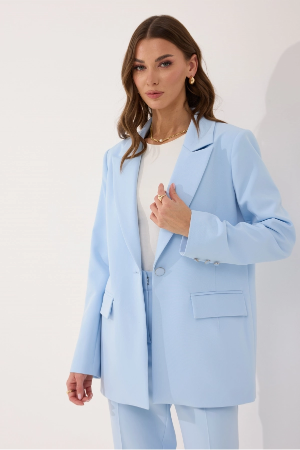 Костюм Lyushe 4074 голубой Костюм Lyushe 4074 голубой
