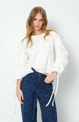 Свитшот PiRS 5879 белый 