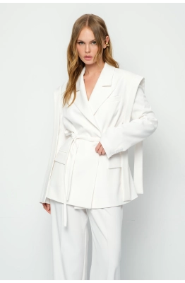 Жакет PiRS 5893 молочный  Жакет PiRS 5893 молочный