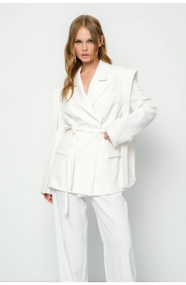 Жакет PiRS 5893 молочный  Жакет PiRS 5893 молочный