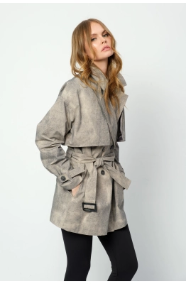 Тренчкот PiRS 5903 бежевый  Тренчкот PiRS 5903 бежевый