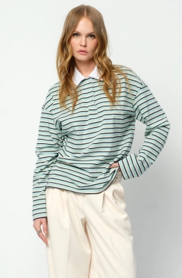 Джемпер PiRS 5860 мятный 