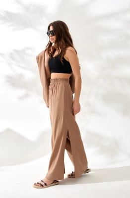 Юбка ELLETTO LIFE 2337 коричневый  Юбка ELLETTO LIFE 2337 коричневый