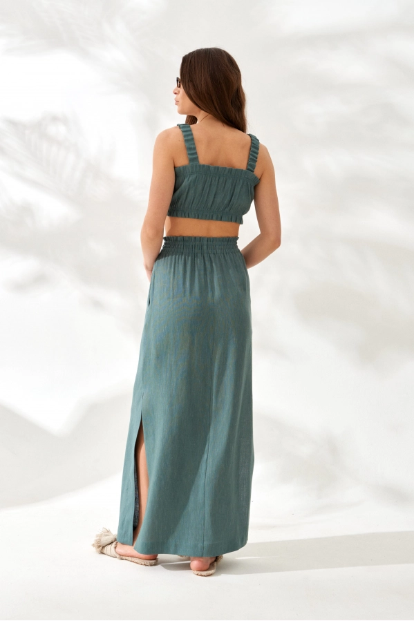 Юбка ELLETTO LIFE 2337 изумруд Юбка ELLETTO LIFE 2337 изумруд