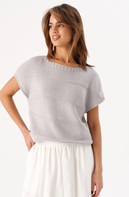 Джемпер RomGil РВ0177-ХМ2 серебро 