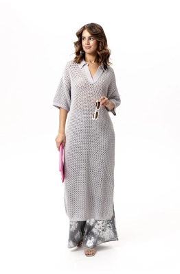 Платье RomGil РВ0206-ХЛ4 серый 