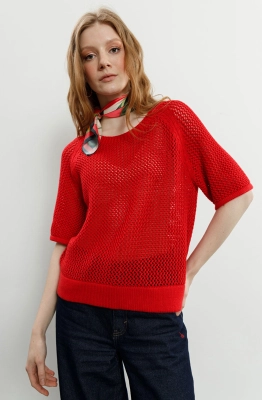 Джемпер RomGil РВ0210-ХЛ4 красный 