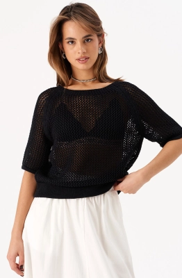 Джемпер RomGil РВ0210-ХЛ4 черный  Джемпер RomGil РВ0210-ХЛ4 черный