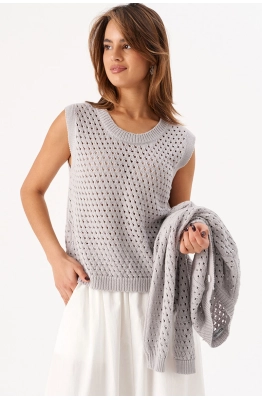 Жилет RomGil РВ0213-ХЛ4 серый 