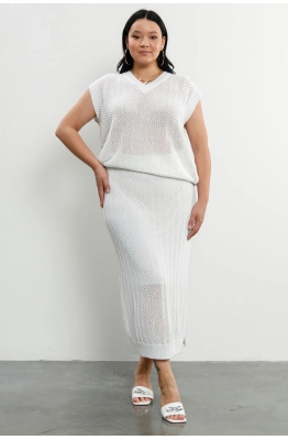 Костюм RomGil РВ0214-ХЛ4 белый 