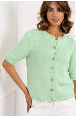 Жакет RomGil РВ0215-ХЛ4 зеленая мята  Жакет RomGil РВ0215-ХЛ4 зеленая мята