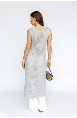 Платье RomGil РВ0217-ХЛ4 серый  Платье RomGil РВ0217-ХЛ4 серый