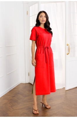 Платье RomGil РП0052-ХЛ4 красный 