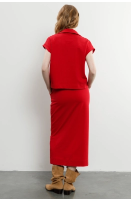Костюм RomGil РП0053-ХЛ4 красный Костюм RomGil РП0053-ХЛ4 красный