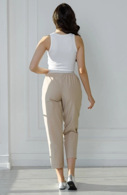 Брюки RomGil РТ0016-ХЛ4 бежевый  Брюки RomGil РТ0016-ХЛ4 бежевый