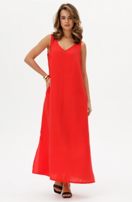 Платье RomGil РТ0064-ВИ4 алый  Платье RomGil РТ0064-ВИ4 алый