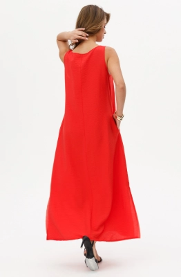 Платье RomGil РТ0064-ВИ4 алый  Платье RomGil РТ0064-ВИ4 алый