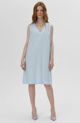 Платье RomGil РТ0066-ЛВ4 голубой  Платье RomGil РТ0066-ЛВ4 голубой