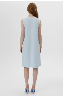 Платье RomGil РТ0066-ЛВ4 голубой 
