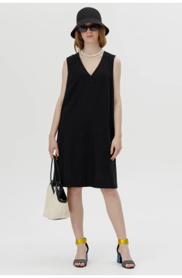 Платье RomGil РТ0066-ЛВ4 черный 