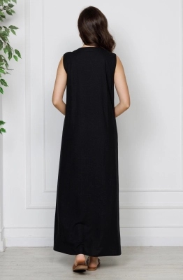 Платье RomGil РТ0067-ЛВ4 черный  Платье RomGil РТ0067-ЛВ4 черный