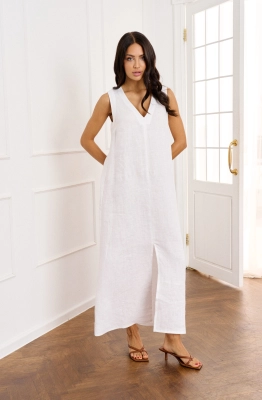 Платье RomGil РТ0067-ЛВ4 белый  Платье RomGil РТ0067-ЛВ4 белый