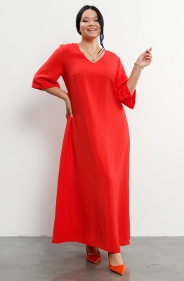 Платье RomGil РТ0069-ВИ4 алый  Платье RomGil РТ0069-ВИ4 алый