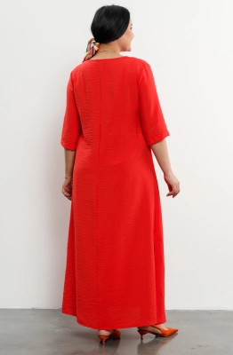 Платье RomGil РТ0069-ВИ4 алый  Платье RomGil РТ0069-ВИ4 алый