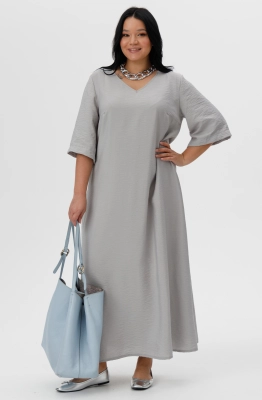 Платье RomGil РТ0069-ВИ4 серый  Платье RomGil РТ0069-ВИ4 серый