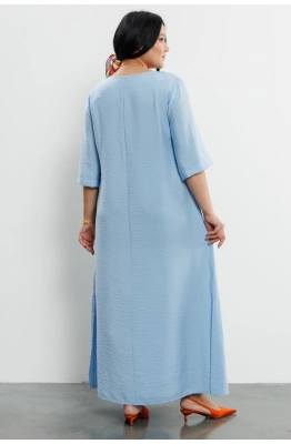 Платье RomGil РТ0069-ВИ4 голубой  Платье RomGil РТ0069-ВИ4 голубой