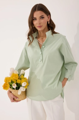 Блуза Lyushe 4081 фисташка 
