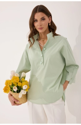 Блуза Lyushe 4081 фисташка 