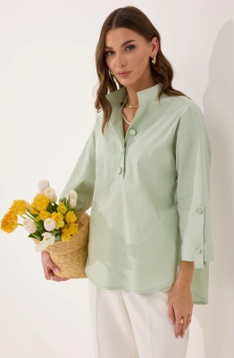 Блуза Lyushe 4081 фисташка Блуза Lyushe 4081 фисташка