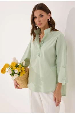 Блуза Lyushe 4081 фисташка 