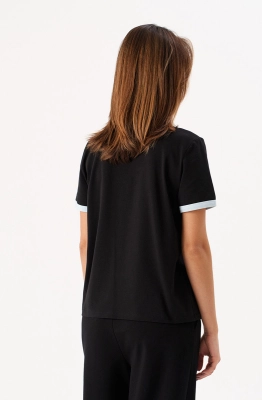 Джемпер RomGil РП0056-ХЛ4 черный  Джемпер RomGil РП0056-ХЛ4 черный