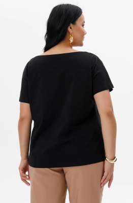 Топ RomGil РП0063-ХЛ4 черный  Топ RomGil РП0063-ХЛ4 черный